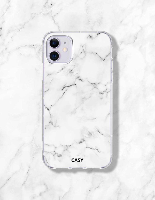 White Marble Case • ქეისი თეთრი მარმარილო - Casy • ქეისი